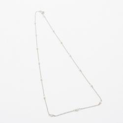 مملوكة مسبقًا Tiffany & Co. Pearls By the Yard 18K White Gold Necklace