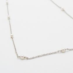 مملوكة مسبقًا Tiffany & Co. Pearls By the Yard 18K White Gold Necklace