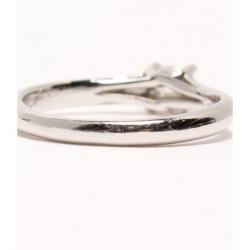 Pre Owned Tiffany & Co. Platinum Diamond Ring Size EU 48