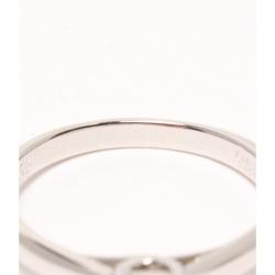 Pre Owned Tiffany & Co. Platinum Diamond Ring Size EU 48