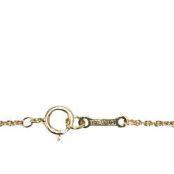 Pre Owned Tiffany & Co. Elsa Peretti Heart 18K Yellow Gold Necklace