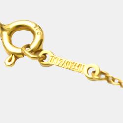 مملوكة مسبقًا Tiffany & Co. Else Peretti Diamond By The Yard 18K Yellow Gold Diamond Necklace