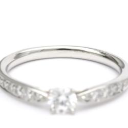 Pre Owned Tiffany & Co. Harmony Engagement Platinum Diamond Ring EU 49