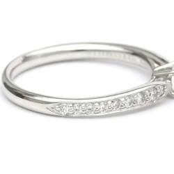 Pre Owned Tiffany & Co. Harmony Engagement Platinum Diamond Ring EU 49