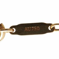 Pre Owned Tiffany & Co. Atlas Circle Open Medallion 18K Rose Gold Necklace