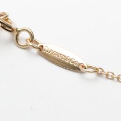 Pre Owned Tiffany & Co. 18K Rose Gold Open Heart by Elsa Peretti Pendant Necklace