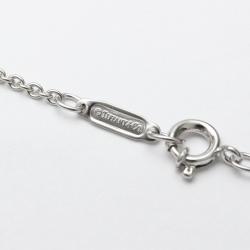 Pre Owned Tiffany & Co. Tiffany Bar 18K White Gold Diamond Necklace