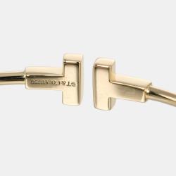 Pre Owned Tiffany & Co. Twire 18K Yellow Gold Bracelet 16