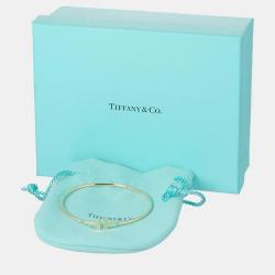 Pre Owned Tiffany & Co. Twire 18K Yellow Gold Bracelet 16