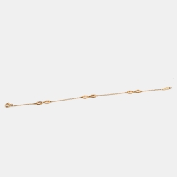 مملوكة مسبقًا Tiffany & Co. Infinity 18k Rose Gold Bracelet
