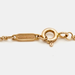 مملوكة مسبقًا Tiffany & Co. Infinity 18k Rose Gold Bracelet