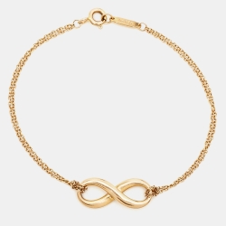 مملوكة مسبقًا Tiffany & Co. Infinity 18k Rose Gold Bracelet