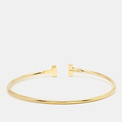مملوكة مسبقًا Tiffany & Co. TWire 18k Yellow Gold Bracelet