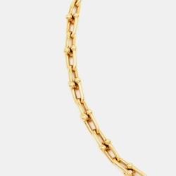 مملوكة مسبقًا Tiffany & Co. HardWear Medium Link 18k Yellow Gold  Necklace