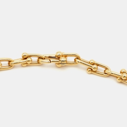 مملوكة مسبقًا Tiffany & Co. HardWear Medium Link 18k Yellow Gold  Necklace