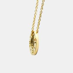 مملوكة مسبقًا Tiffany & Co. 18k Yellow Gold and Diamond Atlas Pendant Necklace