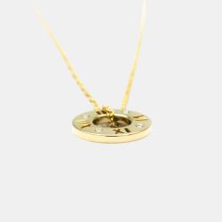 مملوكة مسبقًا Tiffany & Co. 18k Yellow Gold and Diamond Atlas Pendant Necklace