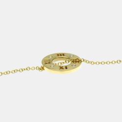 مملوكة مسبقًا Tiffany & Co. 18k Yellow Gold and Diamond Atlas Pendant Necklace