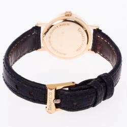 Pre Owned Tiffany & Co. Gold 18k Gold Atlas Women's Wristwatch 30MM