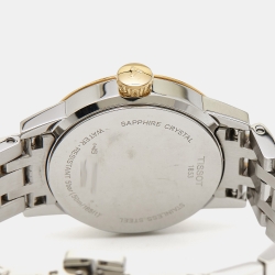 Tissot Silver Two-Tone Stainless Steel Classic Dream T129.210.22.031.00 Women's Wristwatch 28 mm
