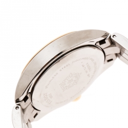 Pre Owned Tissot Silver White Two-Tone Stainless Steel PR100 Women's Wristwatch 39 mm