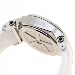Tissot White Stainless Steel T-Race T048217A Women's Wristwatch 33 mm