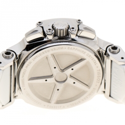 Tissot White Stainless Steel T-Race T048217A Women's Wristwatch 33 mm