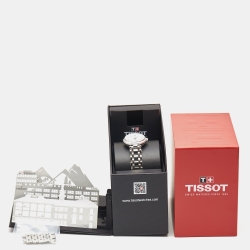 Pre Owned Tissot White Stainless Steel Bellissima T126.207.11.013.00 Women's Wristwatch 29 mm