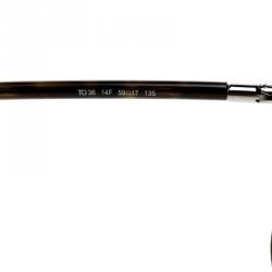 Tod's Brown TO 36 14F Square Sunglasses