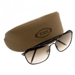 Tod's Brown TO 36 14F Square Sunglasses