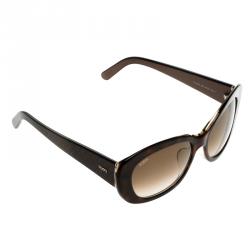 Tod's Brown TO 142F 56F Cat Eye Sunglasses