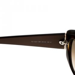 Tod's Brown TO 142F 56F Cat Eye Sunglasses