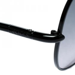Tod's Black/Grey Gradient TO74 01B Oversize Sunglasses