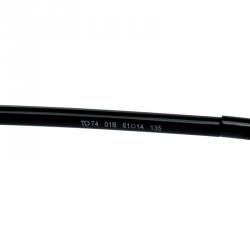 Tod's Black/Grey Gradient TO74 01B Oversize Sunglasses