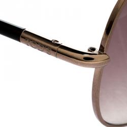 Tod's Brown/Burgundy Gradient TO74 36F Oversize Sunglasses