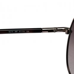 Tod's Brown/Burgundy Gradient TO74 36F Oversize Sunglasses