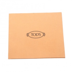 مملوكة مسبقًا Tod's Burgundy Glossy Leather Small Military Bowler Bag