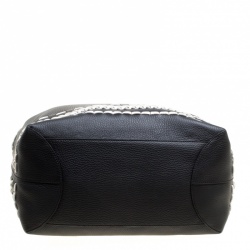 Pre Owned حقيبة يد تودز شوبر غيبسي جلد سوداء