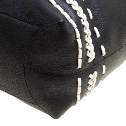 Pre Owned حقيبة يد تو دز شوبر غيبسي جلد سوداء