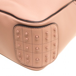 Pre Owned Tod's Beige Leather Miky Hobo