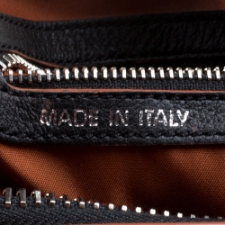 مملوكة مسبقًا Tod's Black Leather Medium Miky Top Handle Shoulder Bag