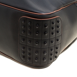 مملوكة مسبقًا Tod's Black Leather Medium Miky Top Handle Shoulder Bag