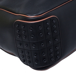 Pre Owned Tod's Black Leather Medium Miky Hobo