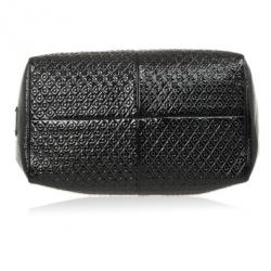 مملوكة مسبقًا Tod's Black Patent Signature Medium Bauletto Bag