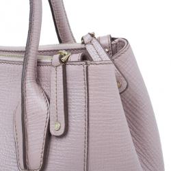 مملوكة مسبقًا Tod's Nude Leather Small D-Styling Tote Bag