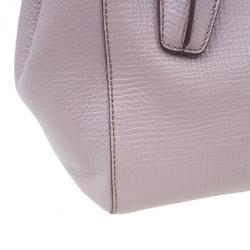 مملوكة مسبقًا Tod's Nude Leather Small D-Styling Tote Bag