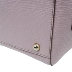 مملوكة مسبقًا Tod's Nude Leather Small D-Styling Tote Bag