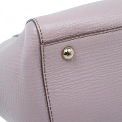 مملوكة مسبقًا Tod's Nude Leather Small D-Styling Tote Bag