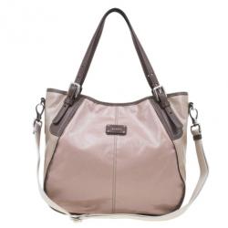 Pre Owned Tod's Beige Coated Canvas Gline Tote