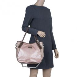 مملوكة مسبقًا Tod's Beige Coated Canvas Gline Tote